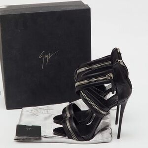 Giuseppe Zanotti Zipper Gladiator Heels